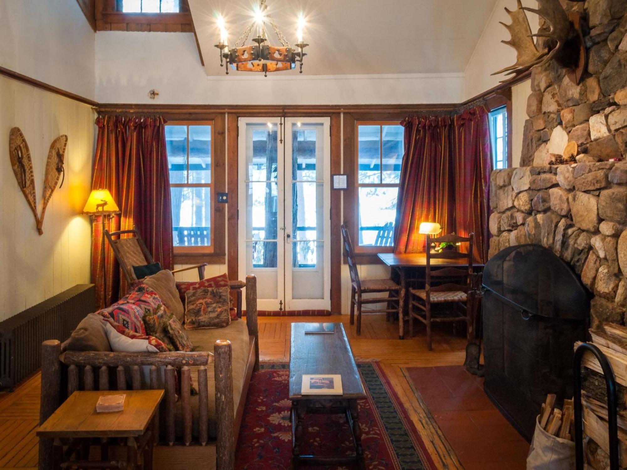 Hotel White Pine Camp Paul Smiths Zimmer foto