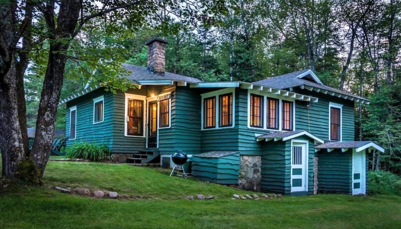 Hotel White Pine Camp Paul Smiths Zimmer foto